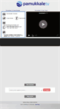 Mobile Screenshot of pamukkaletv.com